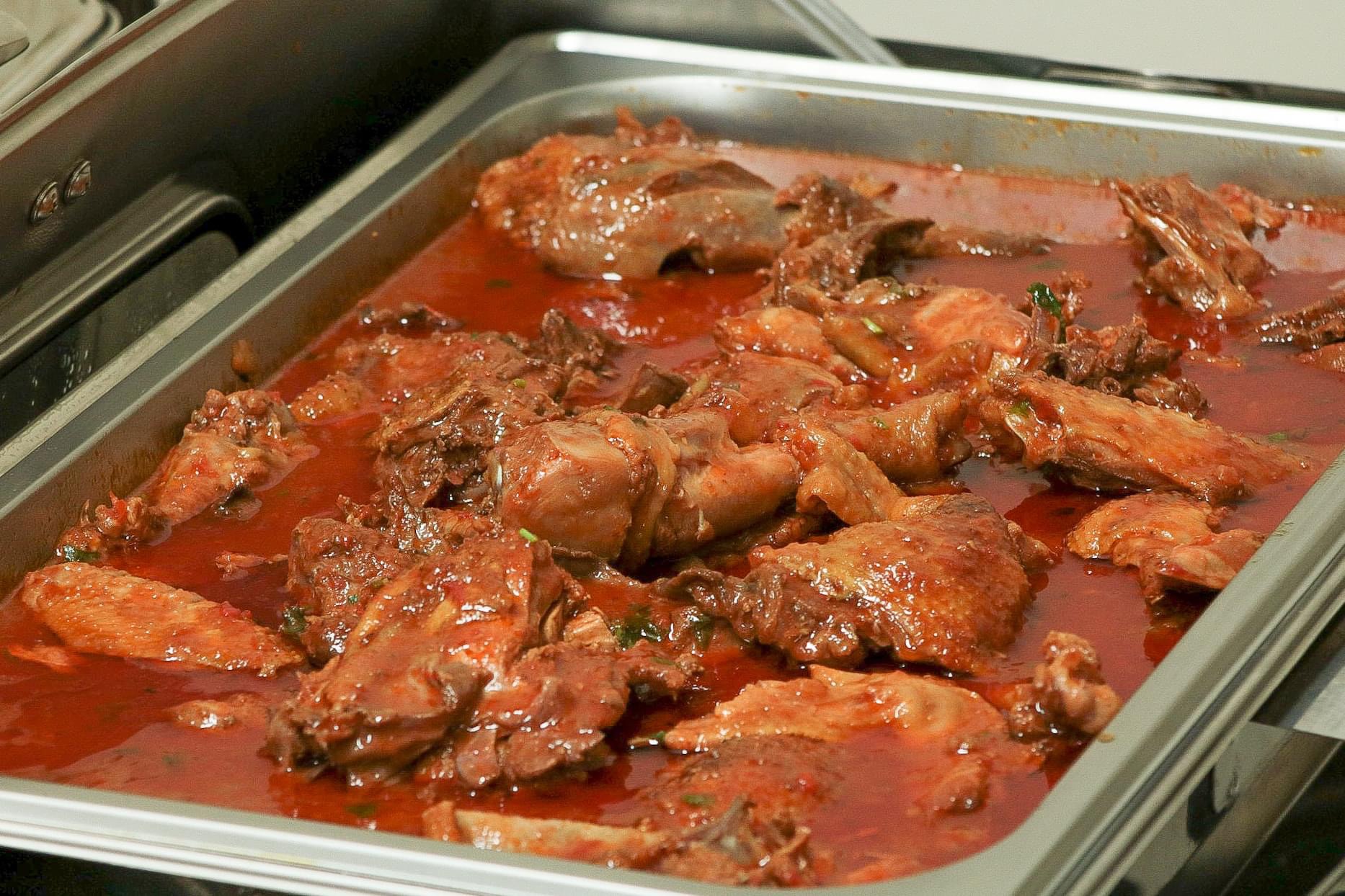 Plus254 catering setup